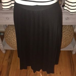 The Limited Black Pleated Skirt!  NWT!!